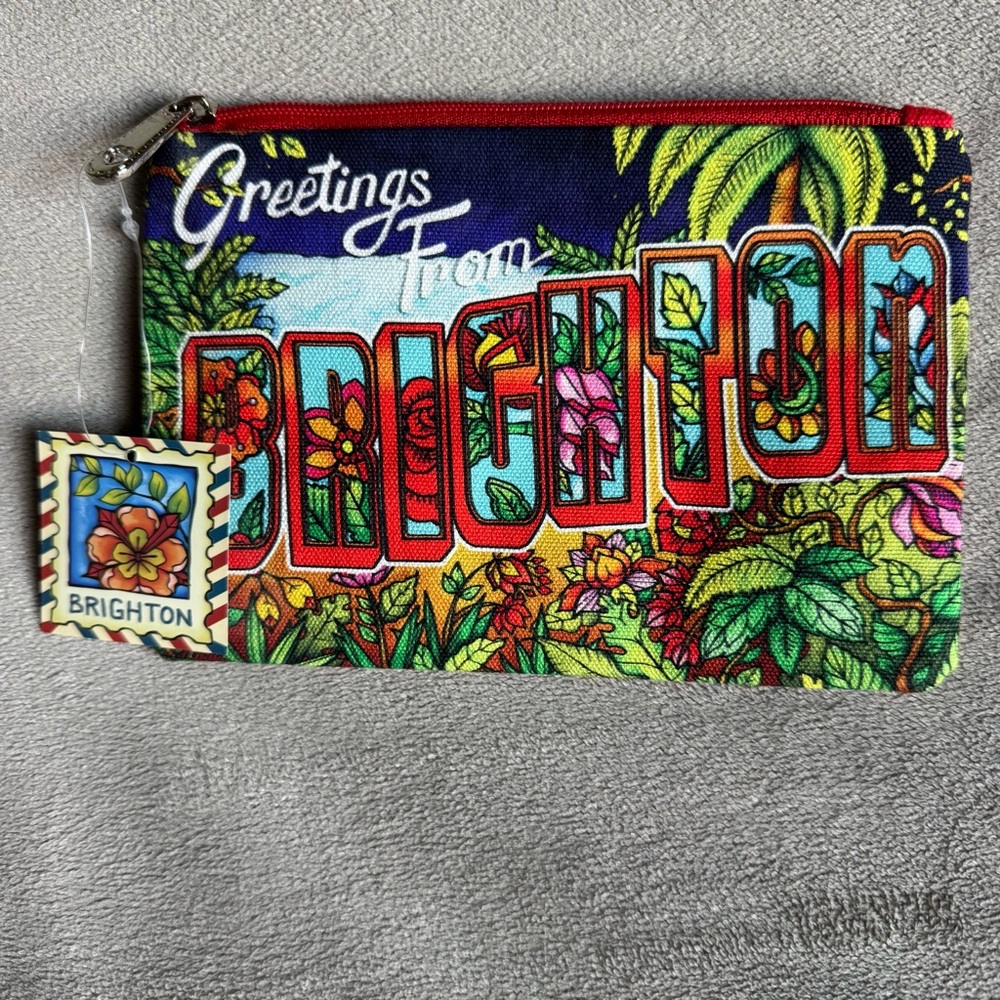 NWT Brighton Greetings From Paradise Pouch
